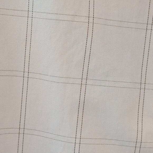 Paul & Joe Sister Womens Size 34 (US 2) Blue Windowpane Check Crop Pocket Pants - Picture 6 of 10